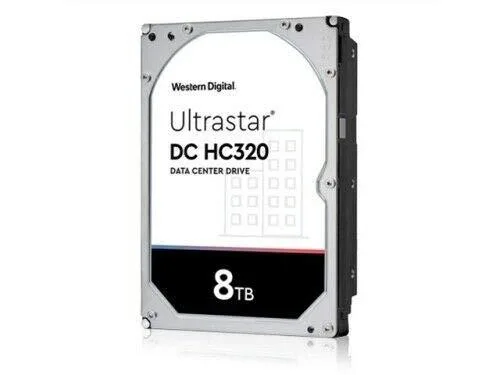 HGST HGST HUS728T8TAL5204 3.5" 8TB SAS 12Gb/s 7.2K RPM 256M 512e SE internal hard drive — product photo