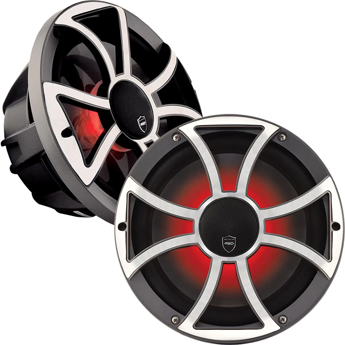 Wet Sounds Wet Sounds REVO 10CX XS-G-SS 10" Marine Coaxial Speakers Gunmetal & Stainless — product photo