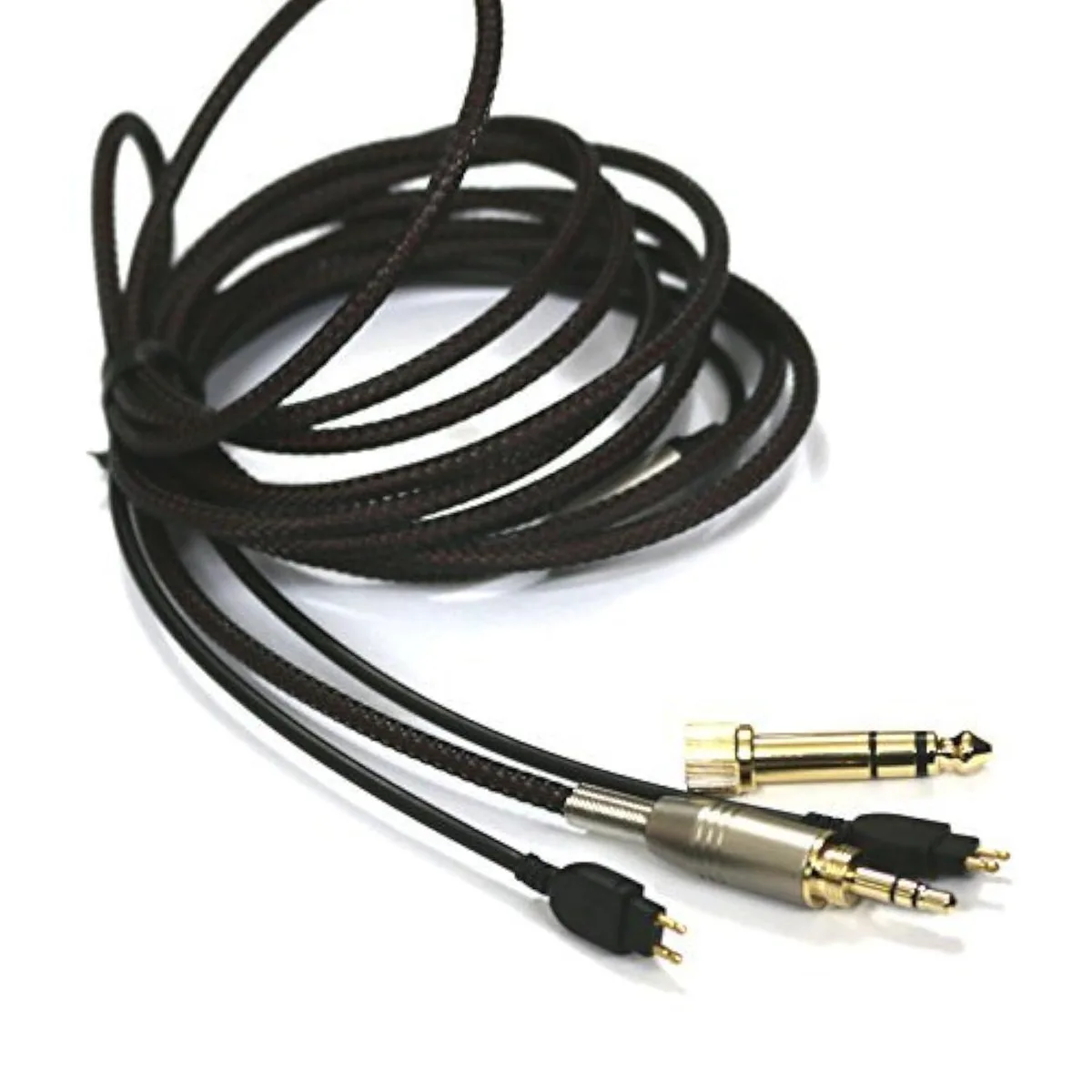 Brainwavz Brainwavz Replacement Cable for Sennheiser HD 650/600/580/58X/660S/6XX 2m 3.5mm 6.35mm — product photo