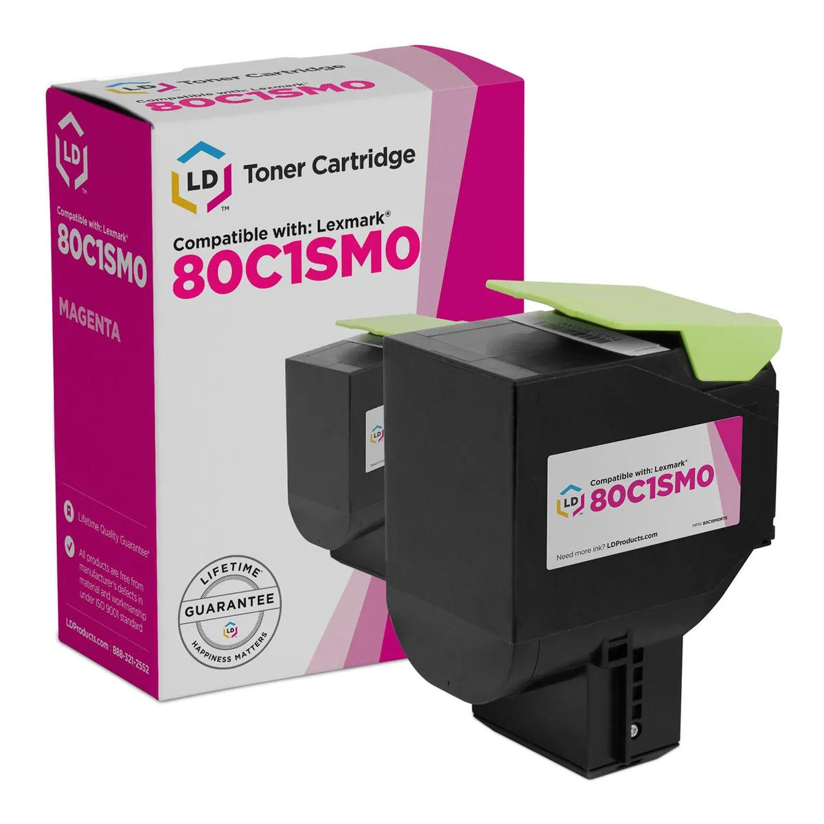 LD Products LD Products 801SM Magenta Toner Cartridge 2000 Pages — product photo