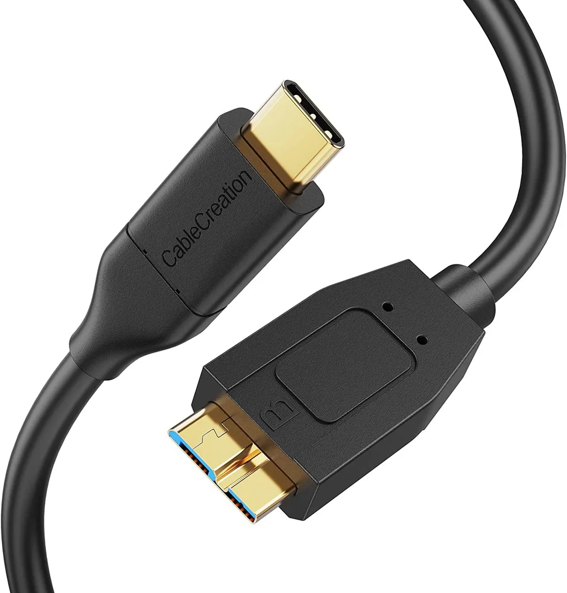 CableCreation CableCreation USB 3.1 C to Micro B Cable 10Gbps 1.2m Black — product photo