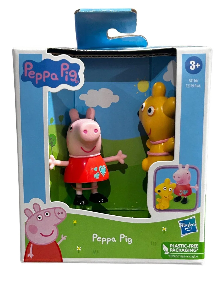 Hasbro Gaming Hasbro Gaming HASF2179G Peppa Pig Fun Friends Figure with Teddy Bear Accessory — product photo