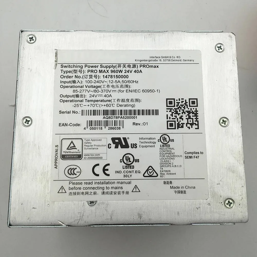 KHACHIMO KHACHIMO PRO MAX 960W 24V 40A power supply 1478150000 — product photo