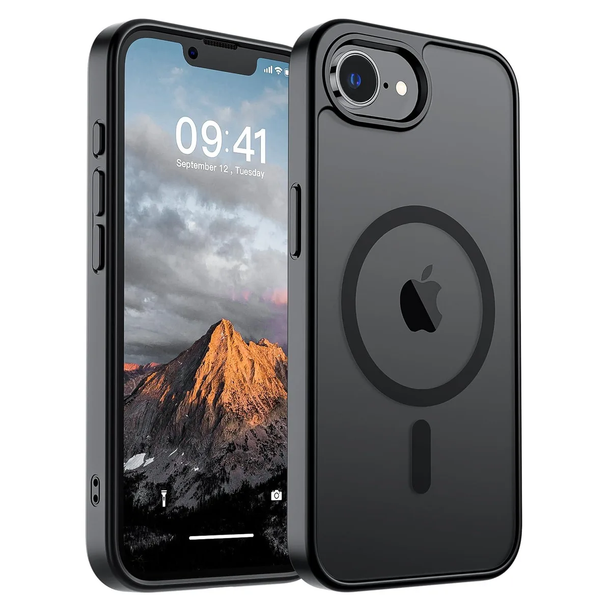 KEHIPI KEHIPI Magnetic iPhone 16e Case MagSafe Military Drop Black — product photo