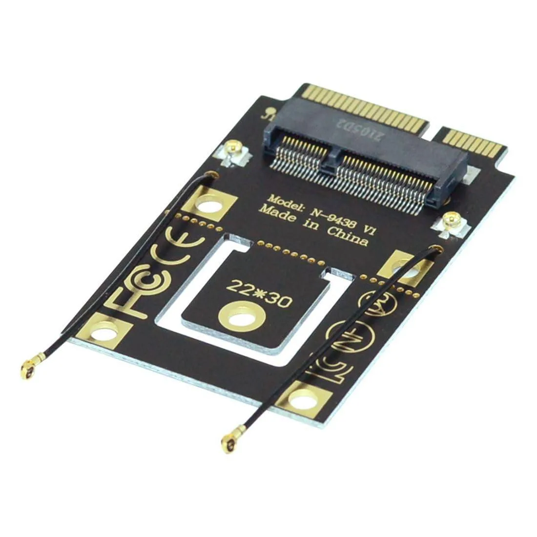 Vszerda Vszerda M.2 Key-A/E to Mini PCI-E Data Adapter — product photo