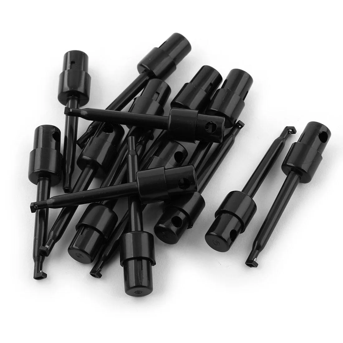 UXCell UXCell Testing Hooks 15 Pcs Black 58 x 12mm — product photo