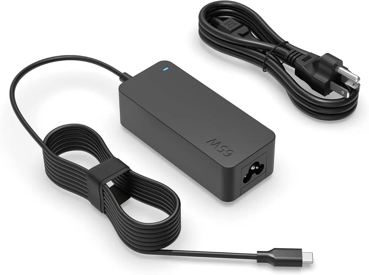 Kenuco Kenuco 65W USB-C AC Adapter 10ft cable — product photo
