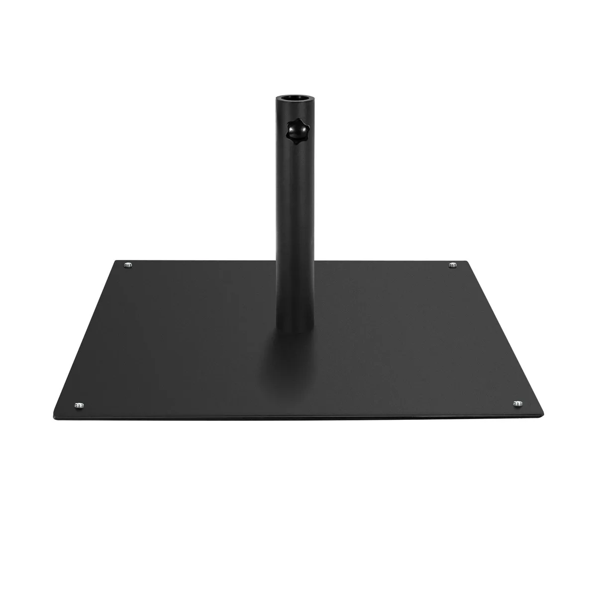 SlickBlue SlickBlue 20" Patio Umbrella Base, Black, 4 Adjustable Footpads — product photo