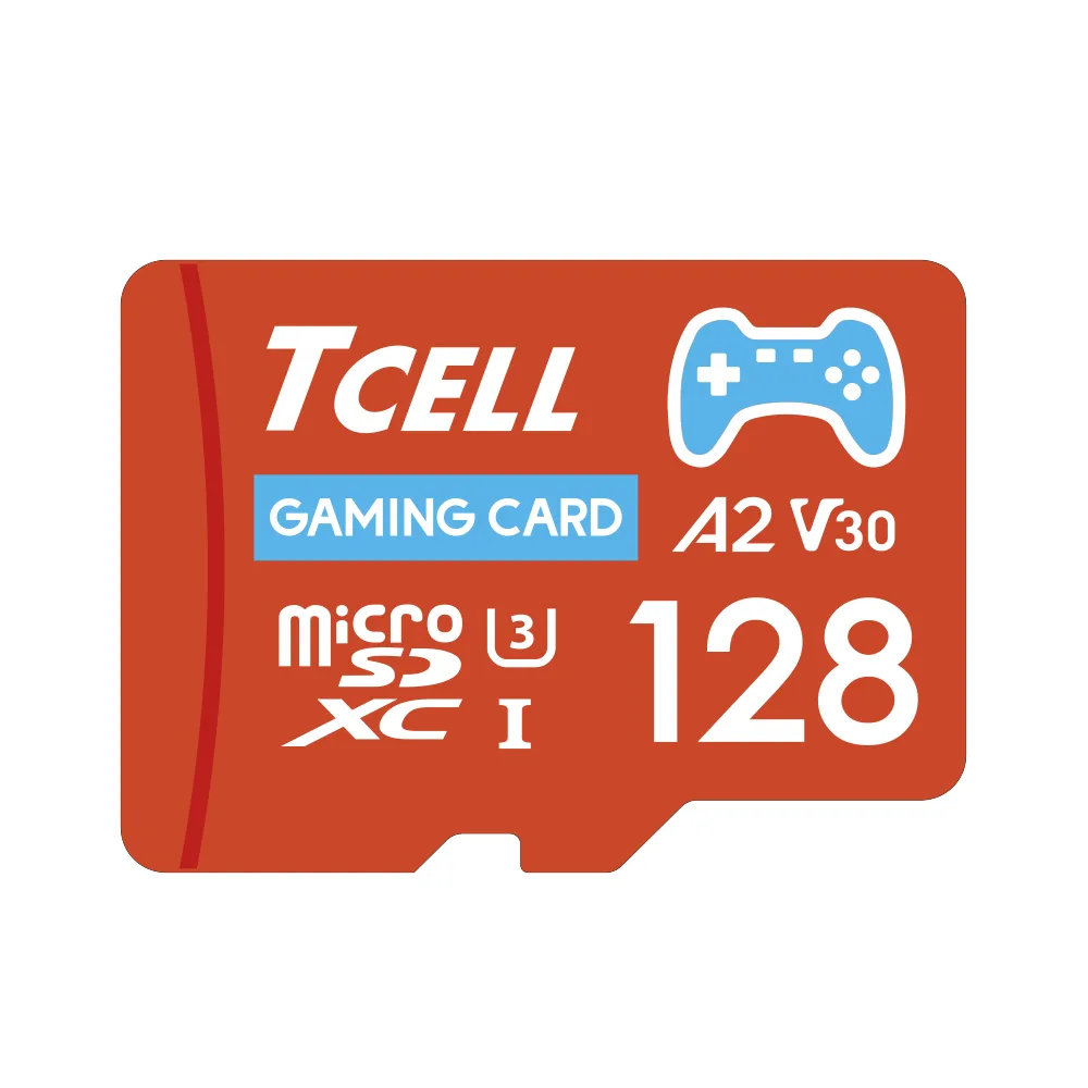 TCELL Technology Co., Ltd TCELL Technology Co., Ltd Gaming 128GB microSDXC Memory Card With Adapter — product photo