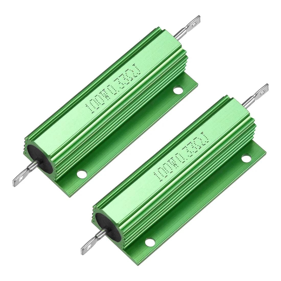 Unique-Bargains Unique-Bargains Aluminum Case Resistor 100W 0.33Ohm 2Pcs — product photo