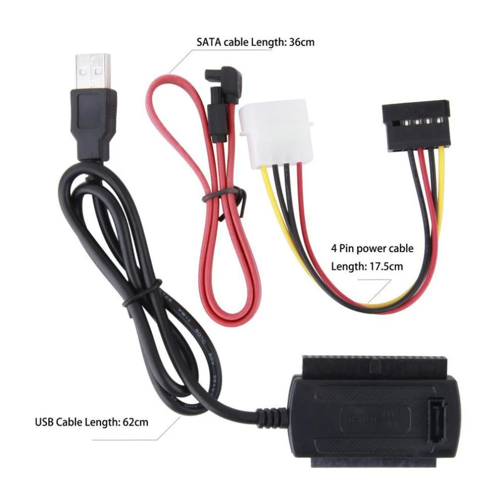 Ruth's sister Ruth's sister SATA/PATA/IDE to USB 2.0 Adapter for 2.5/3.5 Inch Hard Drive — product photo
