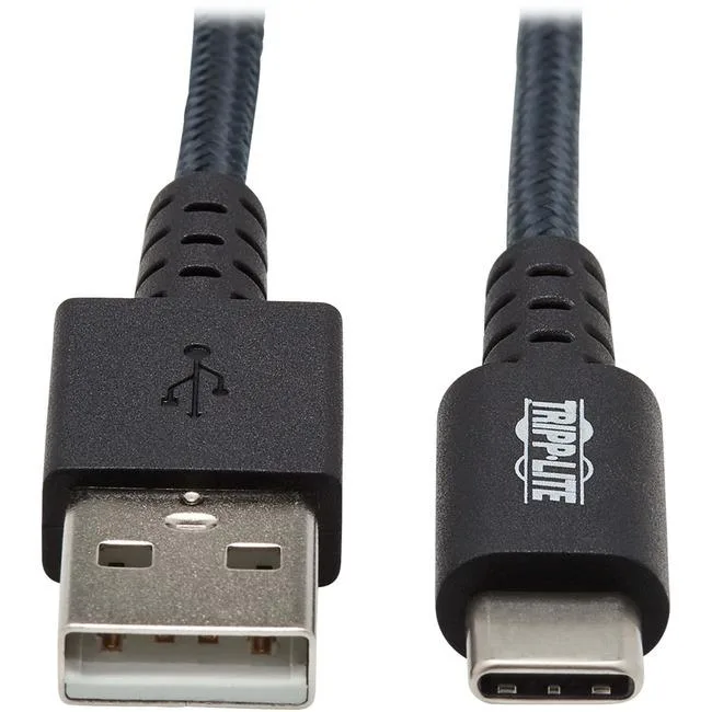 Tripp Lite Tripp Lite U038-010-GY-MAX USB-A to USB-C cable 10 ft — product photo