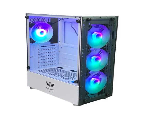 Axiom Gaming Axiom Gaming Nova C013 ATX Mid-Tower PC Case White — product photo