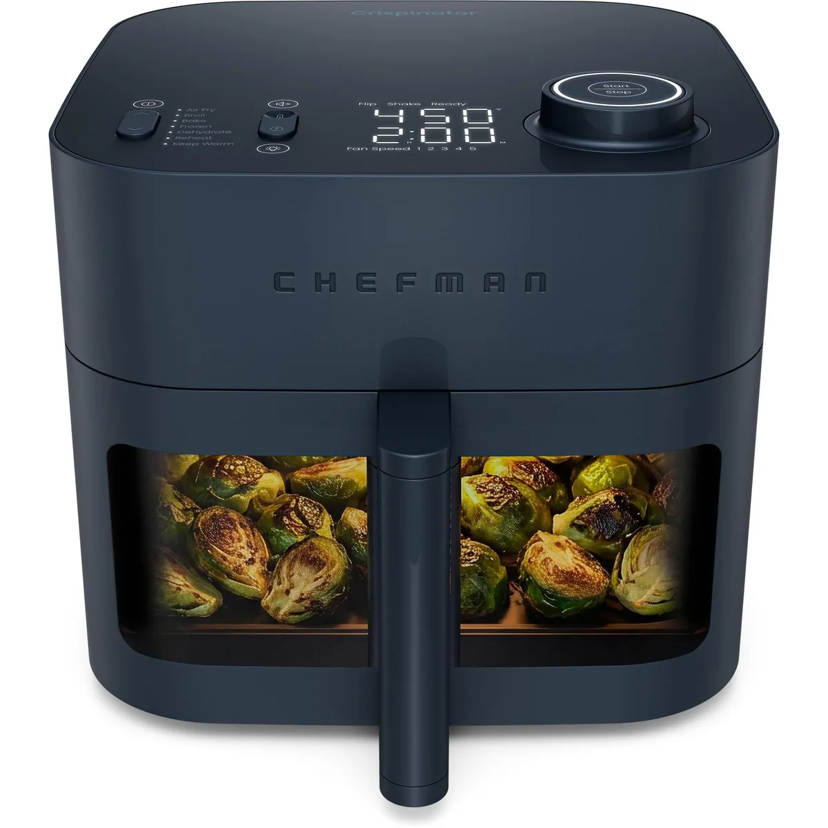 Chefman Crispinator C38-8W7-1M-US1 8 Qt Air Fryer Midnight — product photo