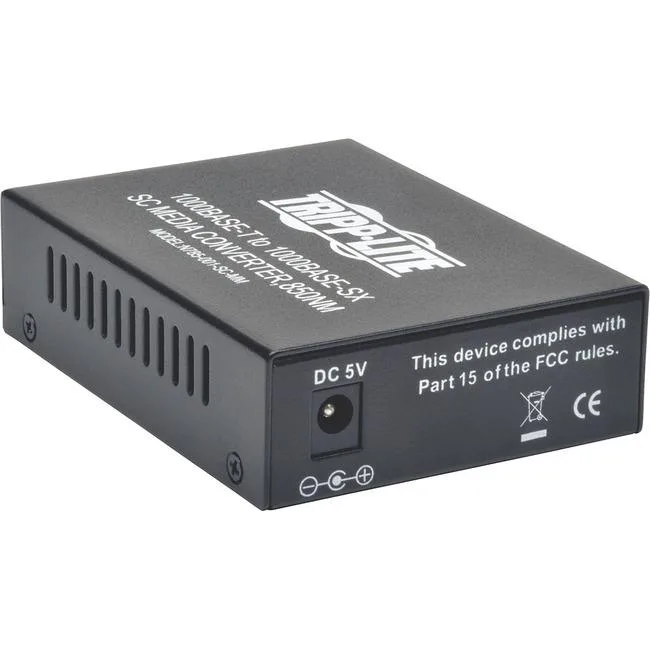 Tripp Lite Tripp Lite SC Multimode Media Converter Gigabit 10/100/1000 RJ45 550M 850nm — product photo