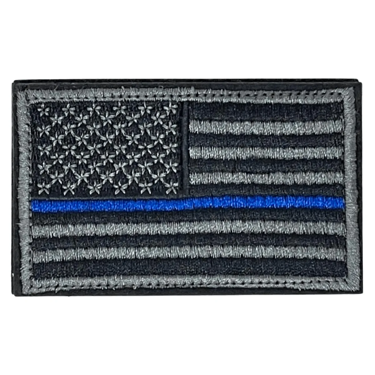 JupiterGear JupiterGear USA Flag Patch Aged Blueline 2x3 in — product photo