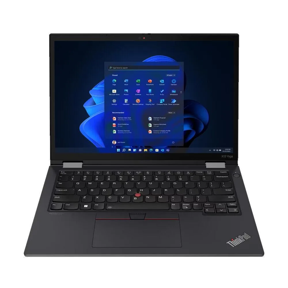 Lenovo Lenovo ThinkPad X13 Yoga Gen 3 13.3" Touch i5-1245U 16GB 512GB laptop — product photo