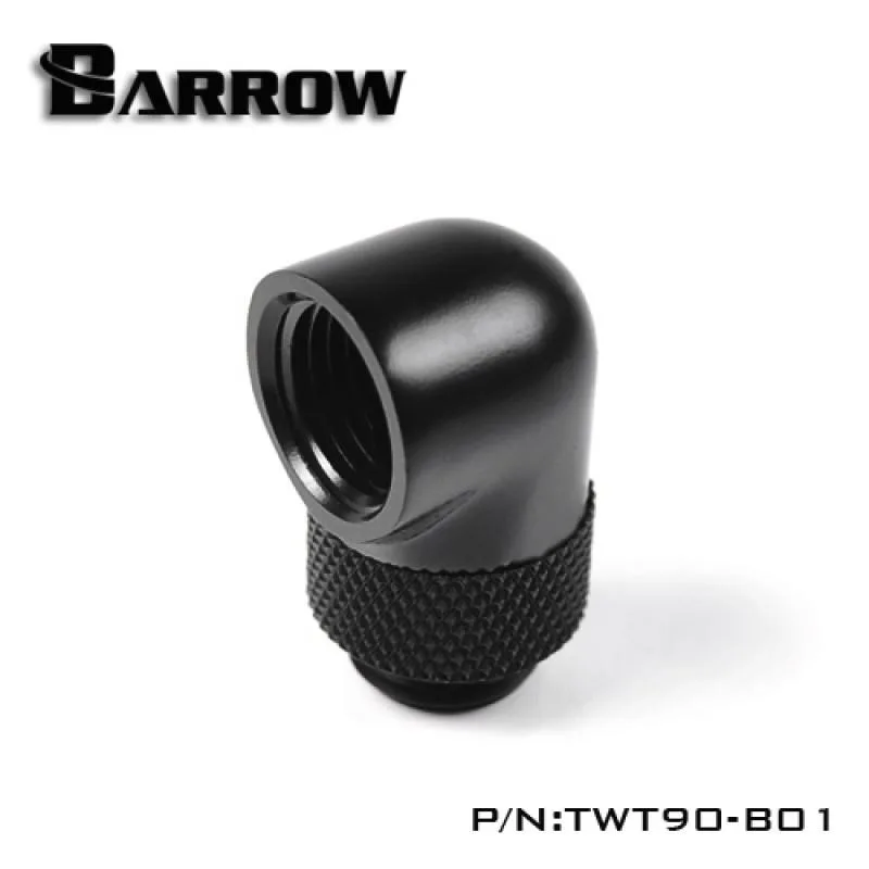 Barrow Mods Barrow Mods TWT90-V2.5 G1/4" 90° Rotary Adaptor 360° diy cooling — product photo