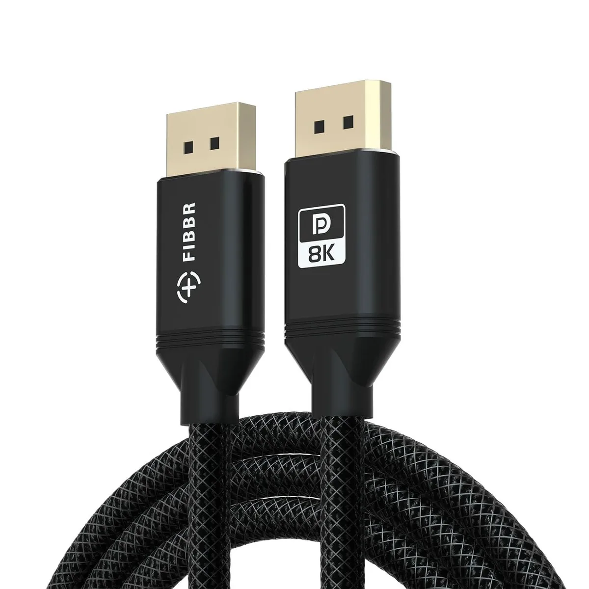 Chopmate Chopmate DisplayPort 1.4 Cable 6.6ft 32.4Gbps 8K@60Hz 4K@165Hz 2K@240Hz HDR HDCP2.2 ARC DP to DP — product photo