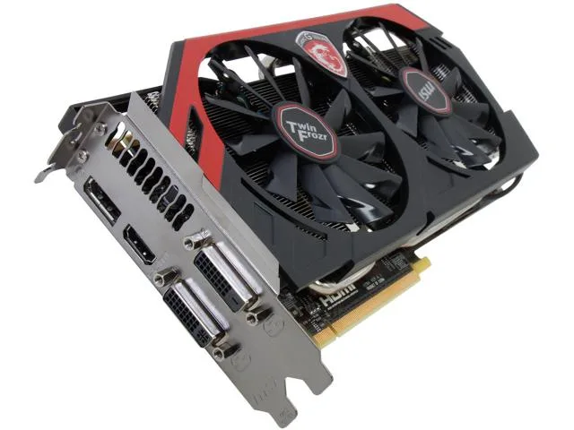 MSI MSI Gaming N760 TF 2GD5/OC GeForce GTX 760 2GB graphics card — product photo