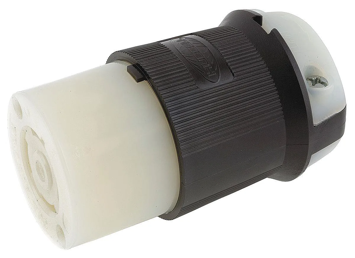 Hubbell Incorporated Hubbell Incorporated HBL2743 Locking Connector L17-30R 30 A 600V video accessory — product photo
