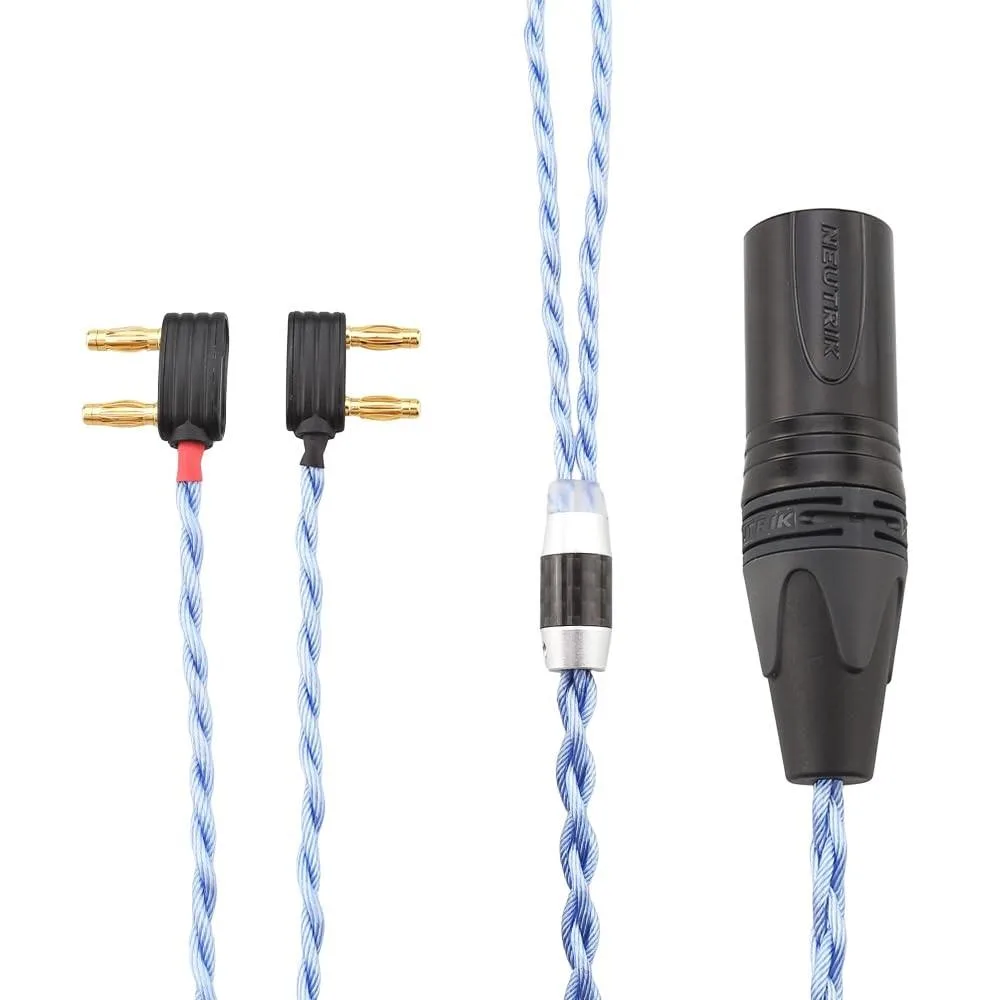 Avantalk Avantalk 2 in 1 accessory earphone cable for Austrian 800s ud701 The Composer 8766 blue 4pin — product photo