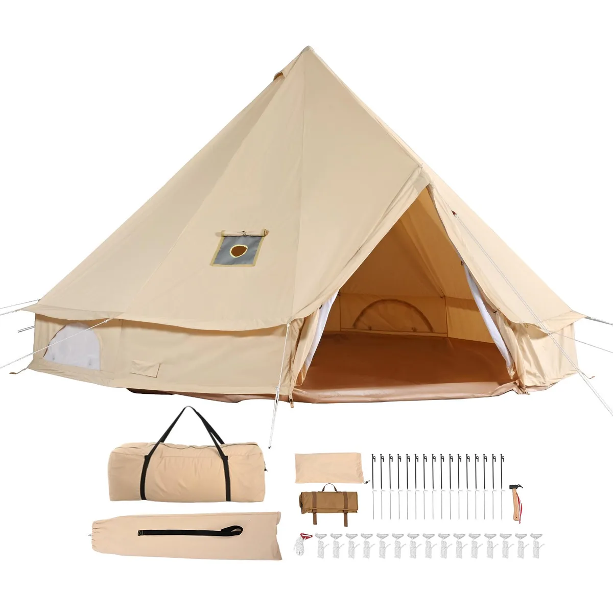 VEVOR VEVOR ZJTM1304 7 m Canvas Bell Tent — product photo