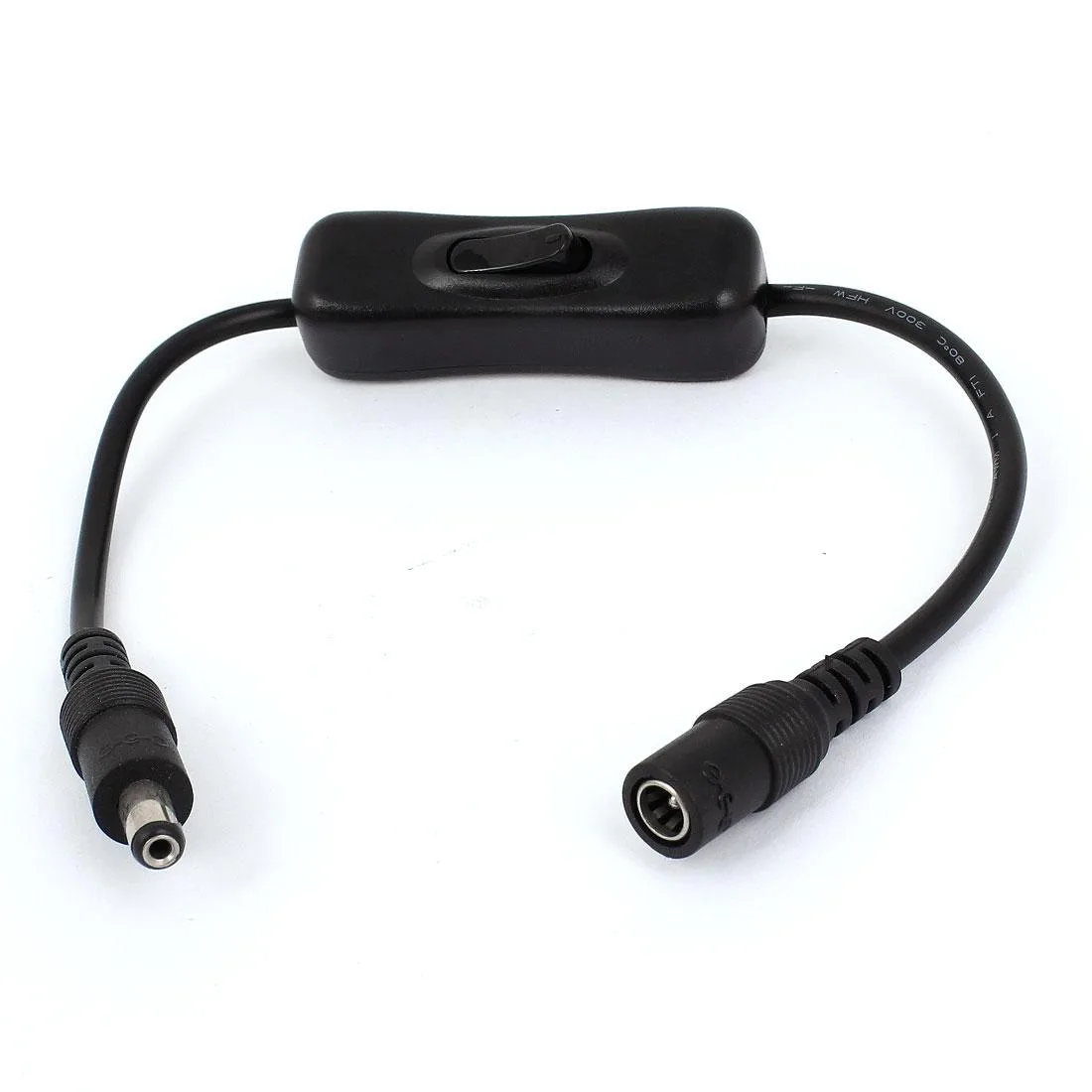 Unique-Bargains Unique-Bargains 5.5mm x 1.8mm DC Power Cable w Switch 31cm — product photo