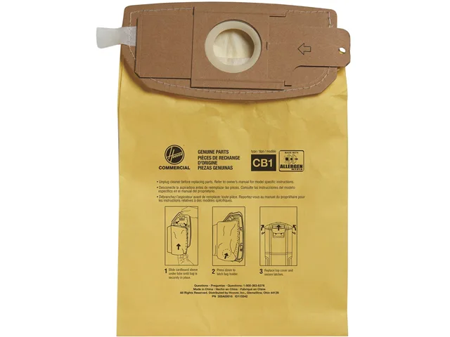 HOOVER HOOVER AH10273CT 6-quart Hush Tone allergen bag — product photo