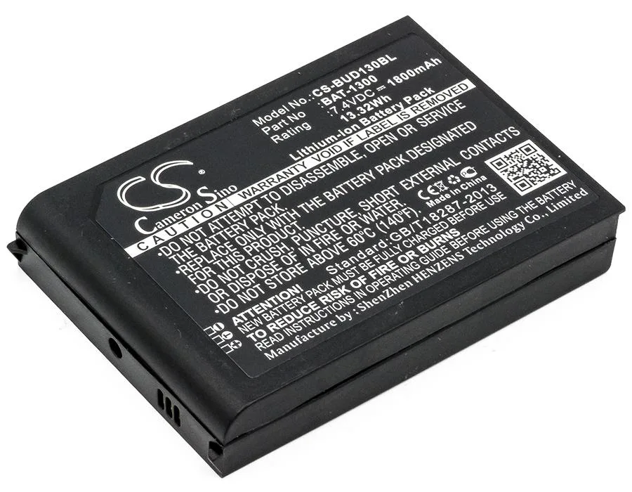 Cameron &amp; Co Cameron &amp; Co DS-CS-BUD130BL 1800mAh 7.4V Li-ion battery — product photo