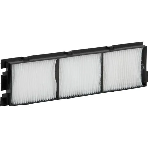 White rectangular mesh air filter for Panasonic projectors