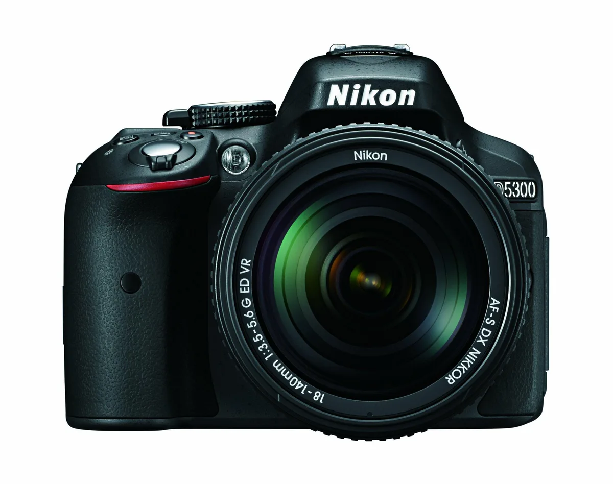 Nikon Inc Nikon D5300 24.2 MP DSLR Camera Kit with 18-140mm f/3.5-5.6G ED VR Lens Black — product photo
