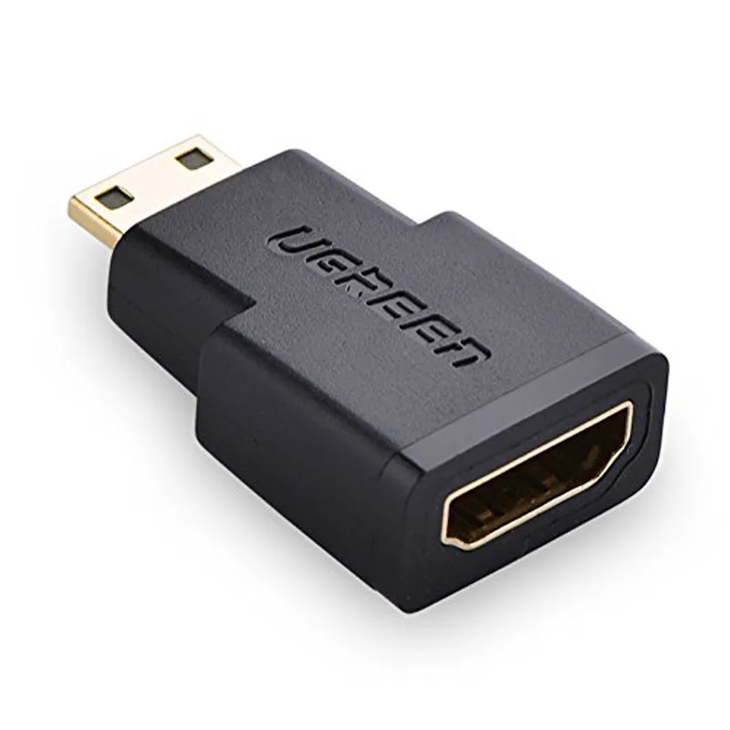TeKit TeKit Mini HDMI Male to HDMI Female Adapter Black 20101 — product photo