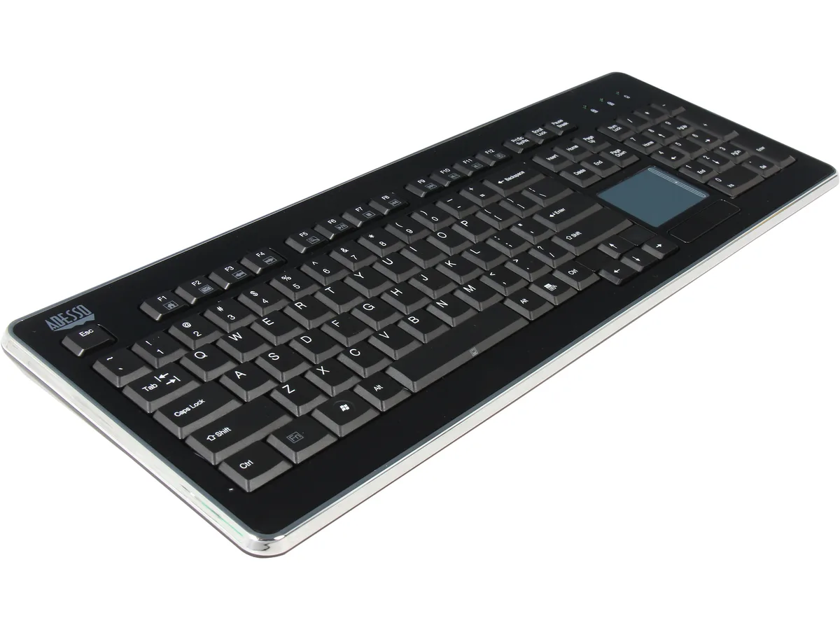 Adesso Adesso WKB-4400UB Wireless Keyboard with Touchpad — product photo