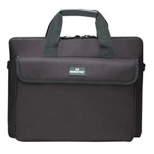 MANHATTAN MANHATTAN 438889 laptop case 15.6" black polyester — product photo