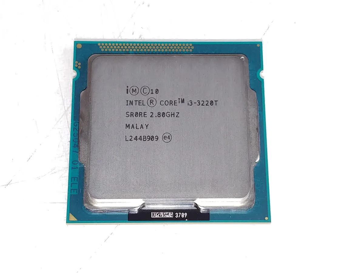 Intel Core i3-3220T desktop processor in LGA-1155 socket packaging
