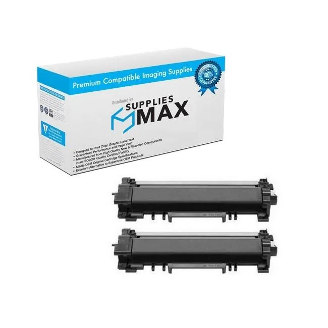 SuppliesMax SuppliesMax TN-760_2PK toner cartridge 2 pack 3000 pages — product photo