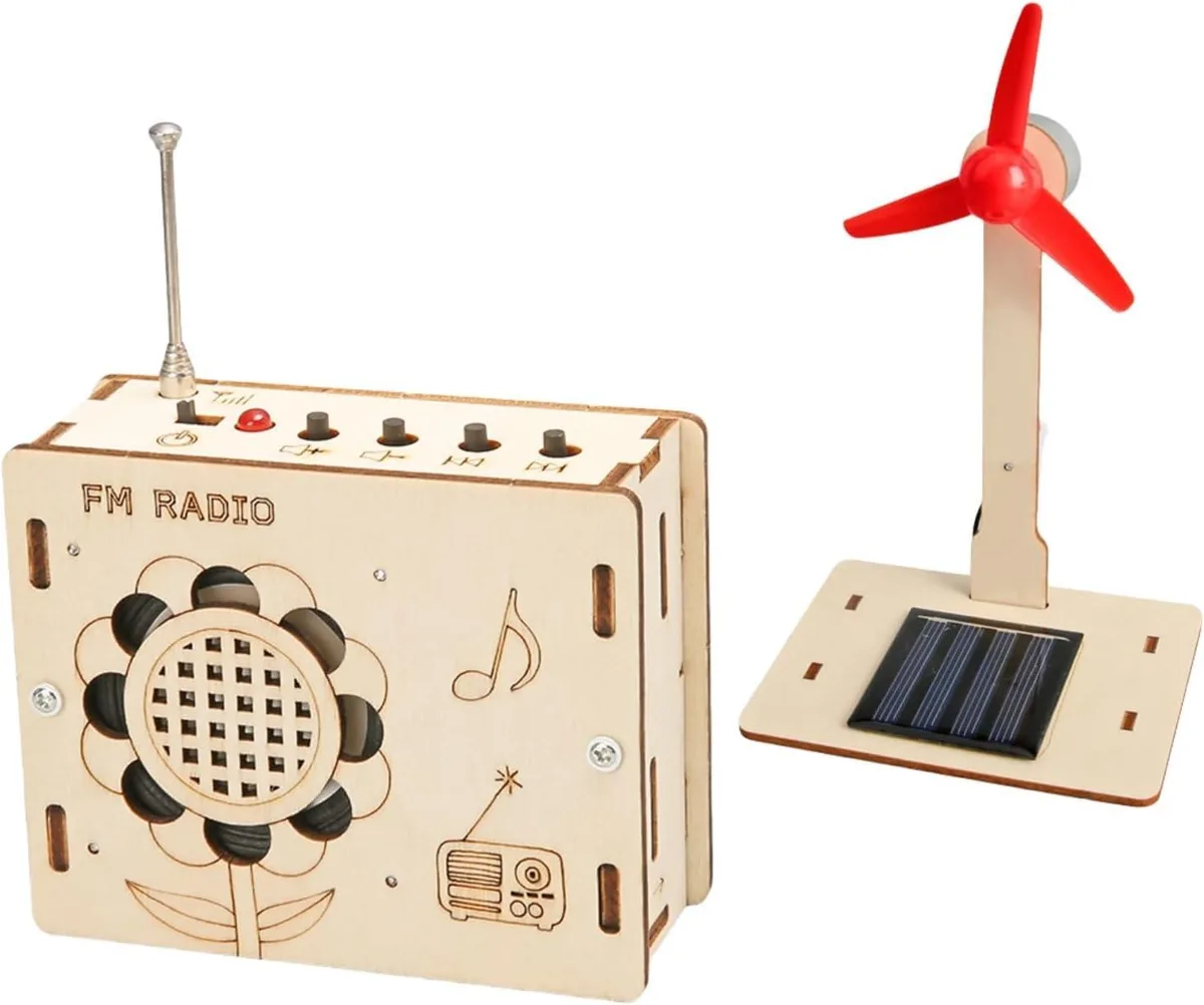  MUXWELL Hu-002M DIY FM Radio Kit stem toy — product photo