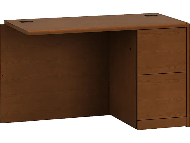 HON HON H10711R.CC 10700 Series Right Pedestal Return 48 x 24 x 29.5 office furniture — product photo