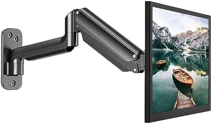 TAURKENAM TAURKENAM Monitor Wall Mount Bracket Gas Spring Single Arm 17-32 Inch VESA 75x75 100x100 — product photo
