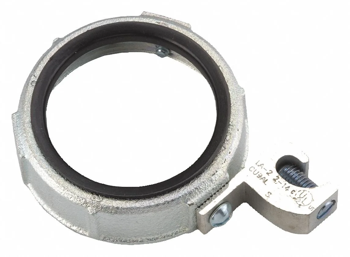Hubbell Incorporated Hubbell Incorporated RACO 1215 Grounding Bushing 1 1/4 in Gray — product photo