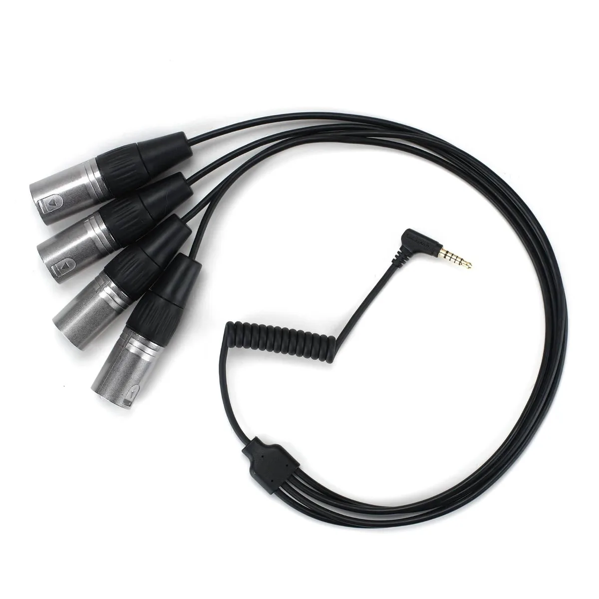 LORDWORLD LORDWORLD SR-C2026 3.5mm TRRRS to 4X XLR Male Cable for Blink 500 T4 — product photo