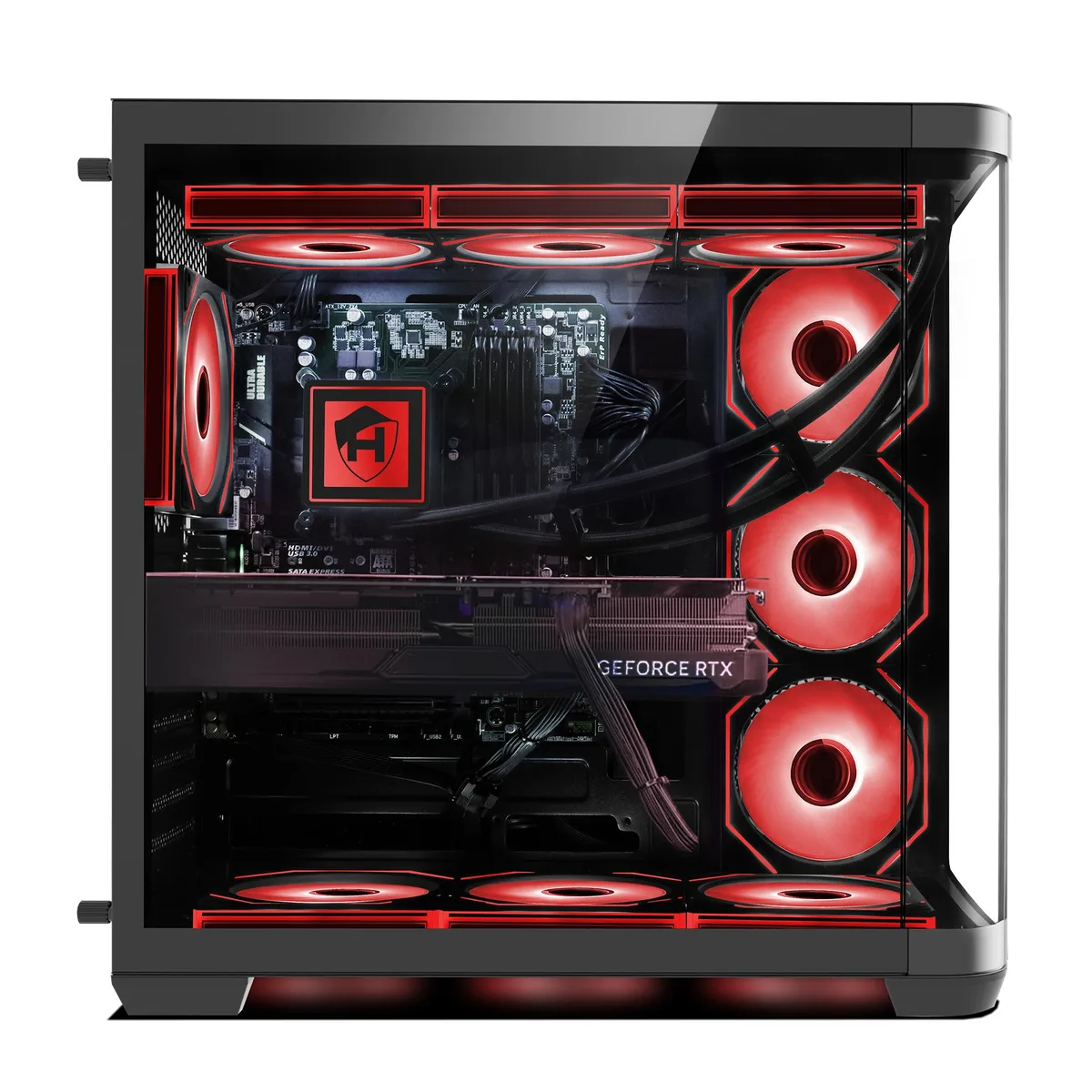 HAJAAN HAJAAN PhantomX Gaming PC i7-12700K RTX 5070 12GB 32GB DDR4 1TB NVMe — product photo
