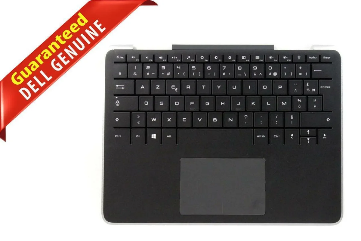 DELL DELL XPS 11 9P33 Palmrest Touchpad Keyboard Swedish AZERTY Black — product photo