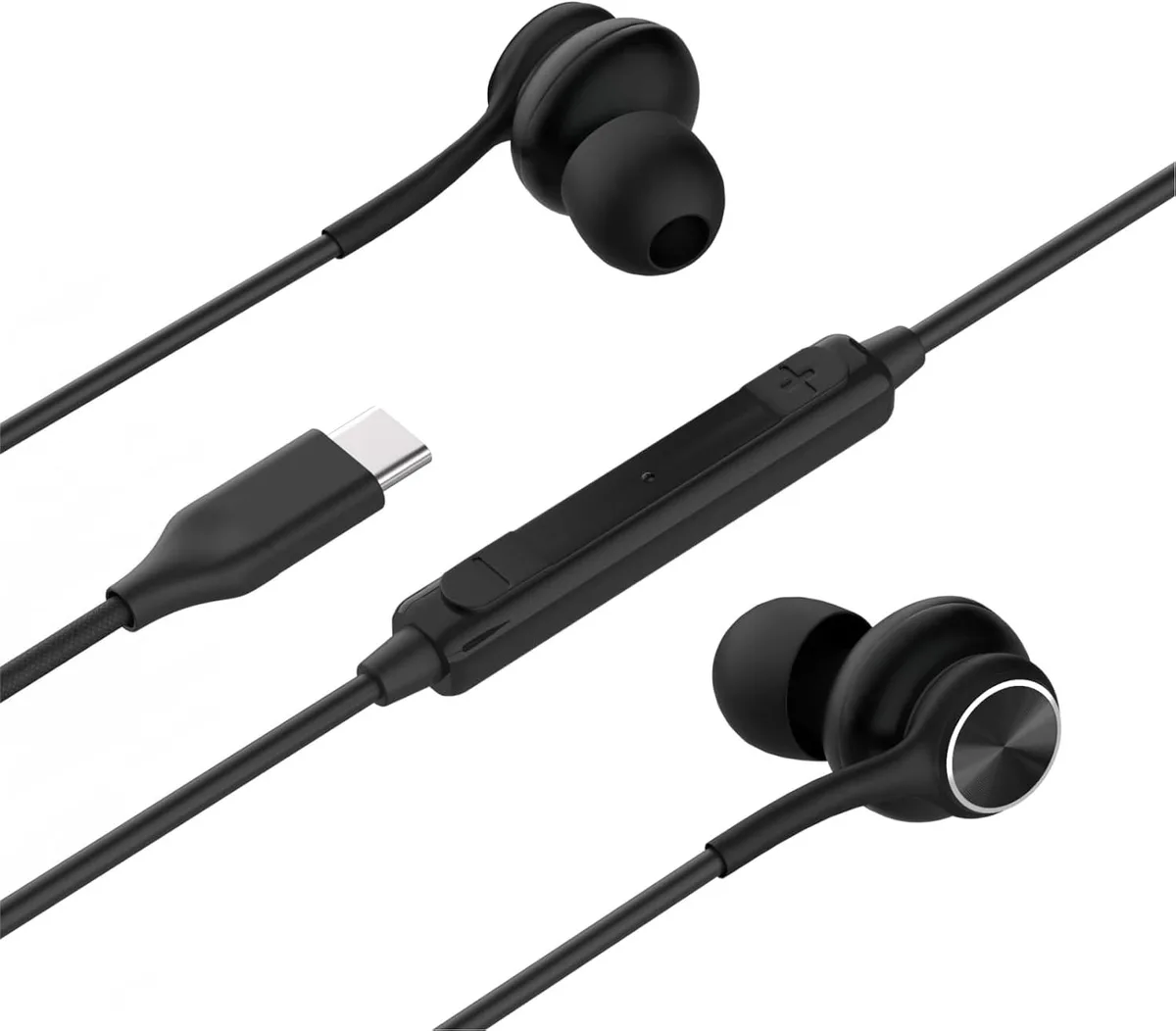 YINGHUA YINGHUA In-Ear Earbuds Type-C Black — product photo