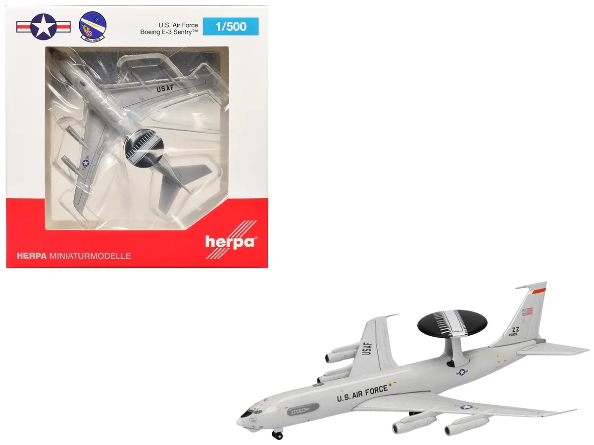 GeminiJets GeminiJets Boeing E-3 Sentry "Kadena Air Base" 1/500 Diecast Hobby Collectible — product photo