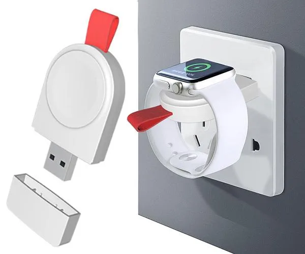 Nakedcellphone Nakedcellphone Portable USB Magnetic Charger White 2W — product photo