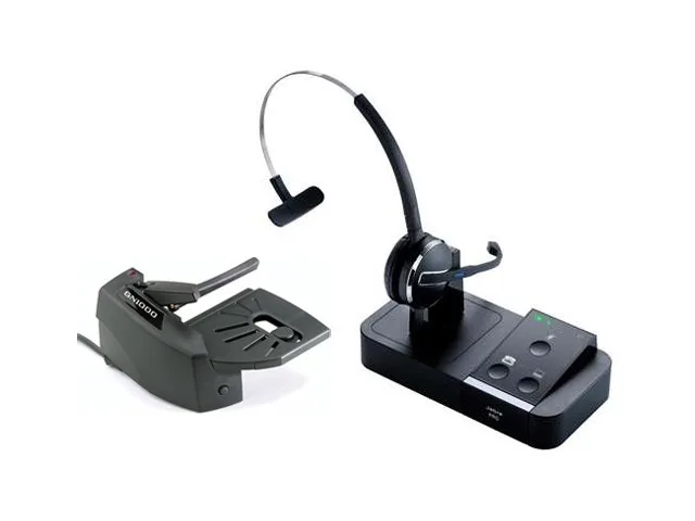 Jabra Enterprise Products Jabra Enterprise Products PRO 9450 Flex Mic Mono Wireless Headset with GN1000 Remote Handset Lifter — product photo