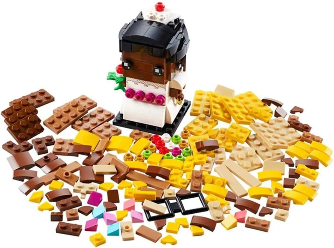LEGO LEGO BrickHeadz Wedding Bride Set 40383 306 pieces — product photo