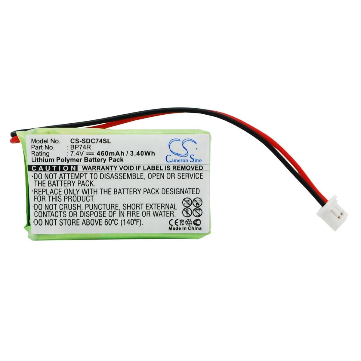 Cameron &amp; Co Cameron &amp; Co DS-CS-SDC74SL training aid 7.4V 460mAh Li-Polymer black — product photo